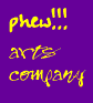 Phew Arts Company logo